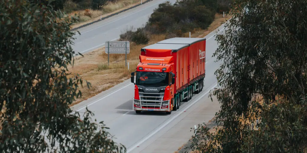 Ron Finemore Transport fleet brand and web work by Oga